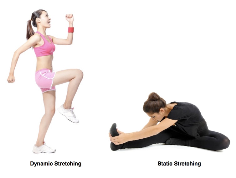 Dynamic stretching vs static stretching exercise | KreedOn